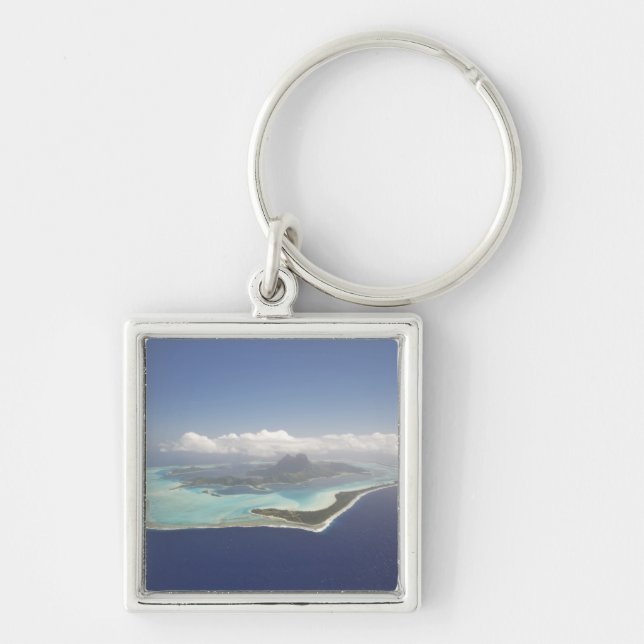 Chaveiro Polinésia Francesa, Taiti, Bora Bora. O (Frente)