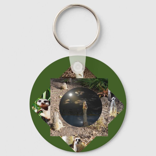 Chaveiro Poliscópio Meerkat, teclado (Frente)