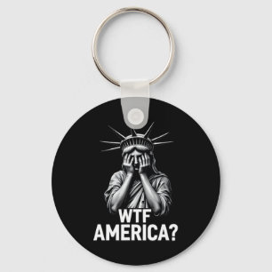 Chaveiro Política Anti-Trump e Democracia Wtf América 2