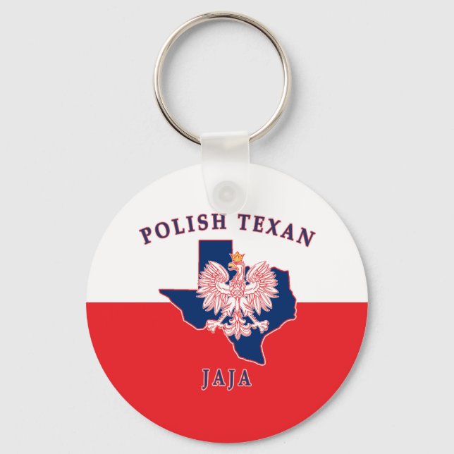 Chaveiro Polonês Texan Jaja (Frente)