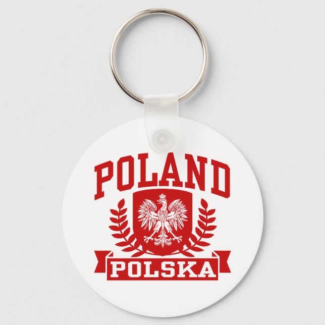 Chaveiro Polônia Polska (Frente)