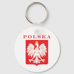 Chaveiro Polska Eagle Red Shield