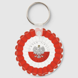 Chaveiro Polska Polônia Polonesa Independência Dia Cotillio