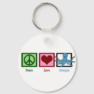 Chaveiro Polvo do amor da paz