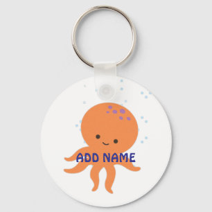 Chaveiro Polvo Fofo Desenho Personalizado