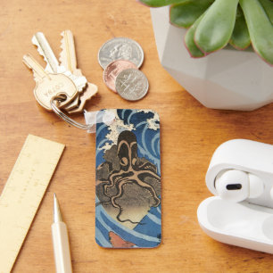 Chaveiro Polvo japonês e carpa