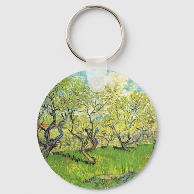 Chaveiro Pomar em Flor Vincent van Gogh (Frente)