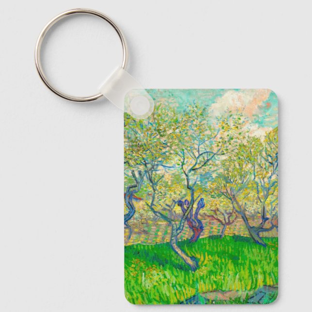 Chaveiro Pomar Vincent van Gogh em Blossom (Frente)