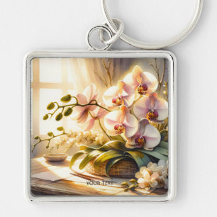 Chaveiro Pomares Rosa Fantasma Cólidos Aquarela