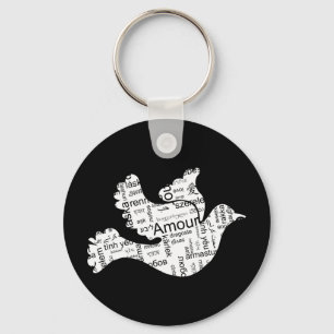 Chaveiro Pomba do amor