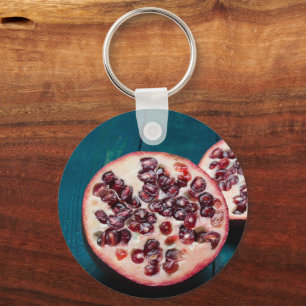 Chaveiro Pomegranato Fruta Vegan Gourmet Foodie Souvenir