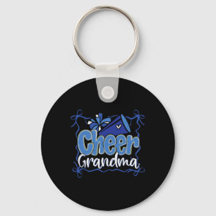 Chaveiro Pompoms de Arco Azul Coquete Vovó G-ma Cheer