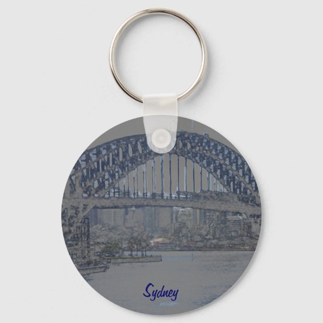 Chaveiro Ponte Blue Sydney Harbor (Frente)
