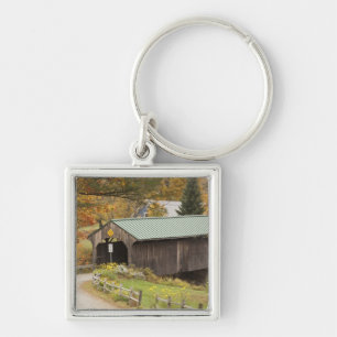 Chaveiro Ponte coberta, Vermont, EUA