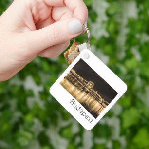 Chaveiro Ponte da Cadeia de Budapeste - Hungria - Retro Nig