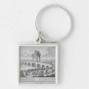 Chaveiro Ponte de Augustus sobre através de Flaminia, pert