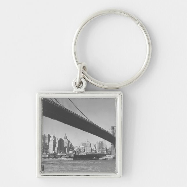 Chaveiro Ponte de Brooklyn e skyline New York de Manhattan (Frente)