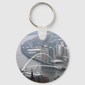 Chaveiro Ponte do Milênio de Newcastle com Tyne