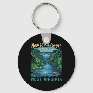 Chaveiro Ponte do Parque Nacional New River Gorge Rafting H