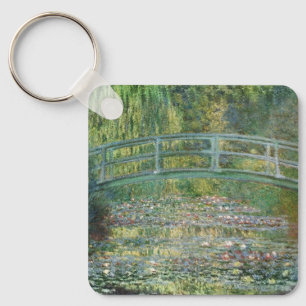 Chaveiro Ponte Japonesa de Claude Monet Arte de Nenúfar
