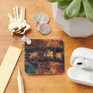 Chaveiro Ponte Japonesa de Claude Monet, Arte Fino Antigo