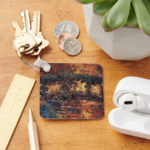 Chaveiro Ponte Japonesa de Claude Monet, Arte Fino Antigo