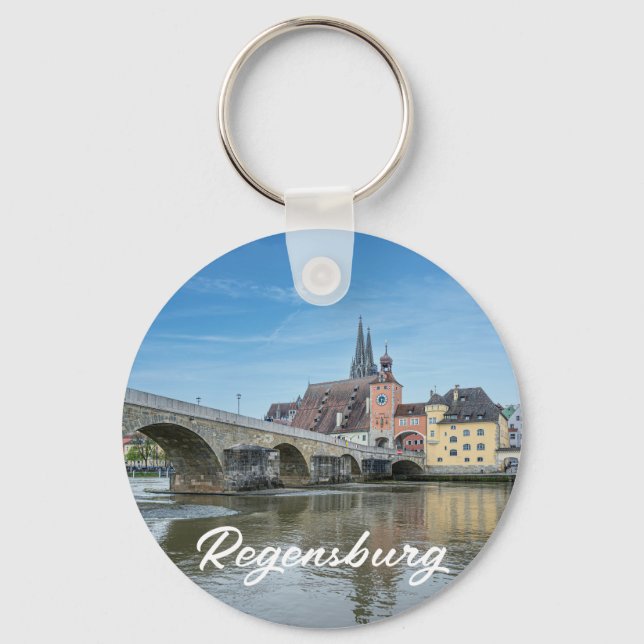 Chaveiro Ponte Stone em Regensburg, Alemanha (Frente)