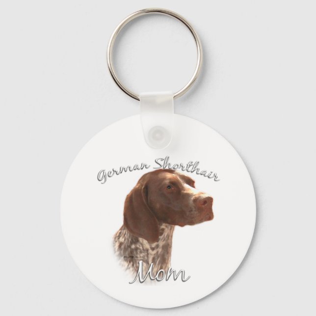 Chaveiro Ponteiro Alemão Curto Mãe 2 (Frente)