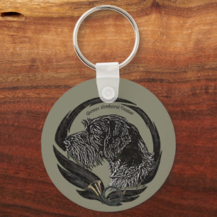 Chaveiro Ponteiro alemão Wirehaired
