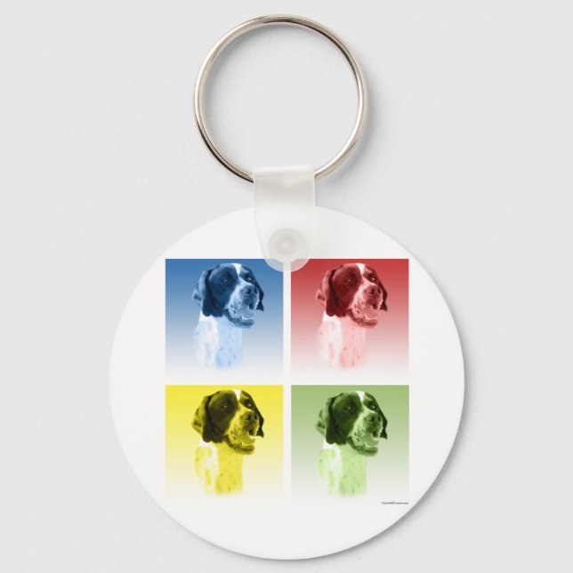 Chaveiro Ponteiro Pop Art (Frente)