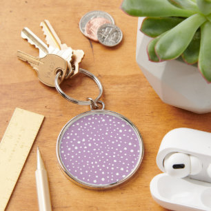 Chaveiro Pontos Dalmáticos Lilac, Pontos Dalmáticos, pontos