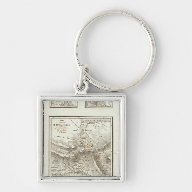 Chaveiro Pontos de partilha e Comunicações projetadas (Frente)