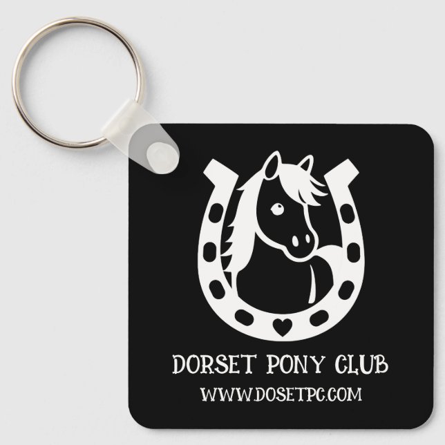 Chaveiro Pony Club Rider (Frente)
