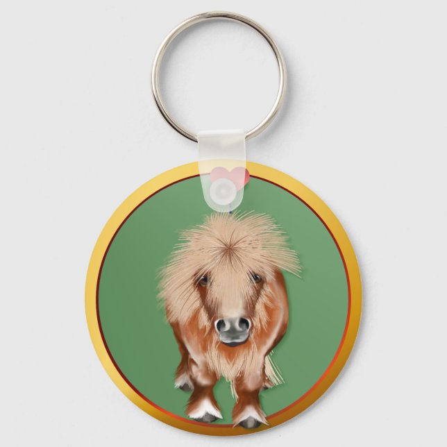 Chaveiro PONY com coração (Frente)