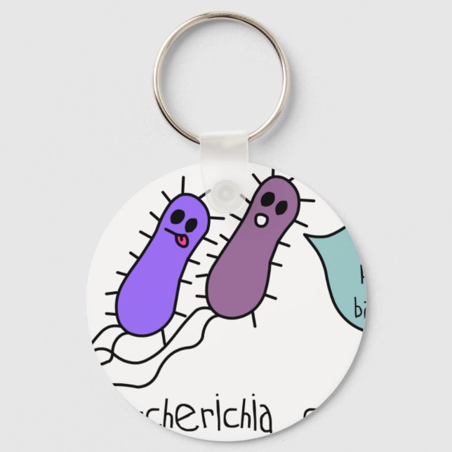 Chaveiro Poo Bacteria (Frente)