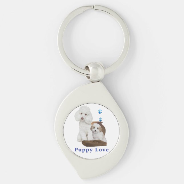 Chaveiro poodle (Frente)