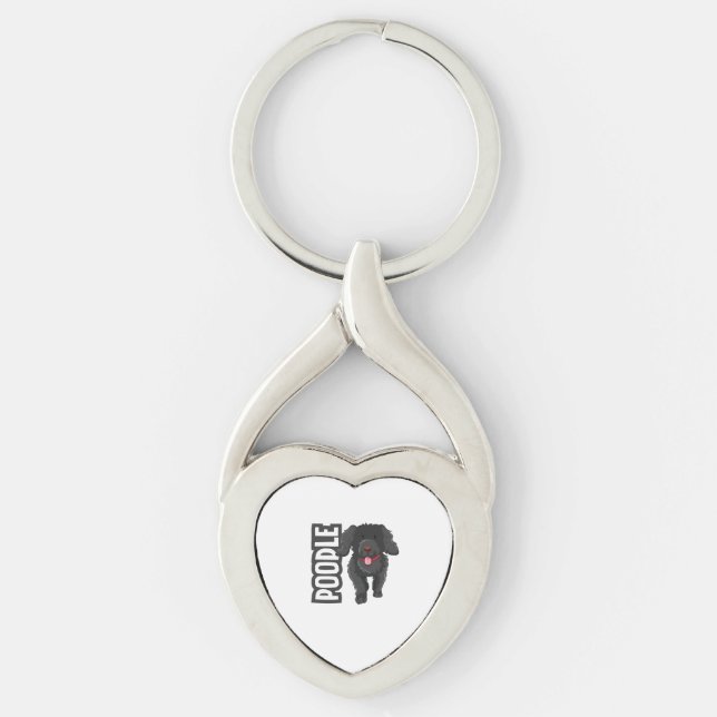 Chaveiro Poodle (Frente)