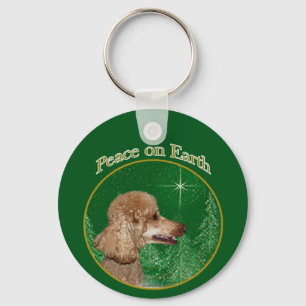 Chaveiro Poodle Peace