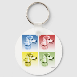 Chaveiro Poodle Pop Art