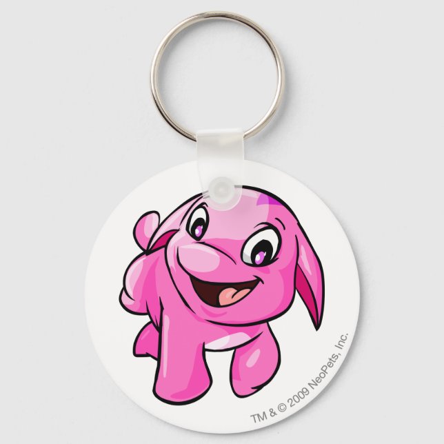 Chaveiro Poogle Pink (Frente)