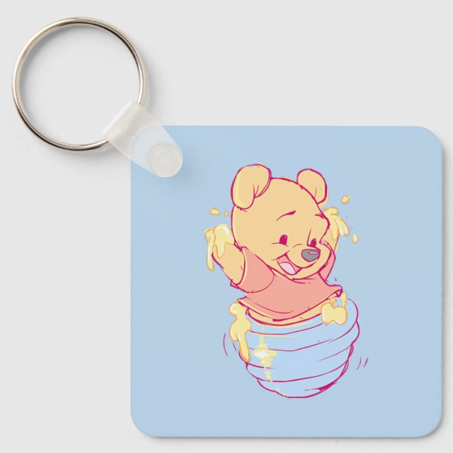 Chaveiro Pooh Keychain (Frente)