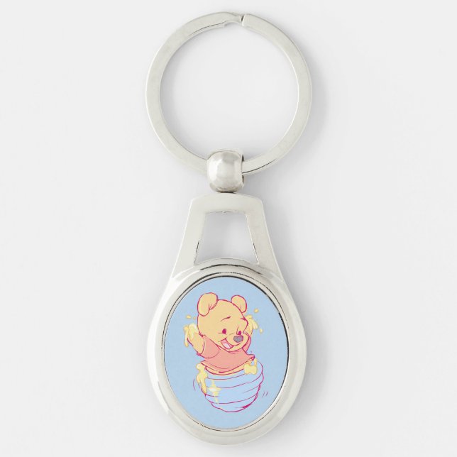 Chaveiro Pooh Keychain (Frente)