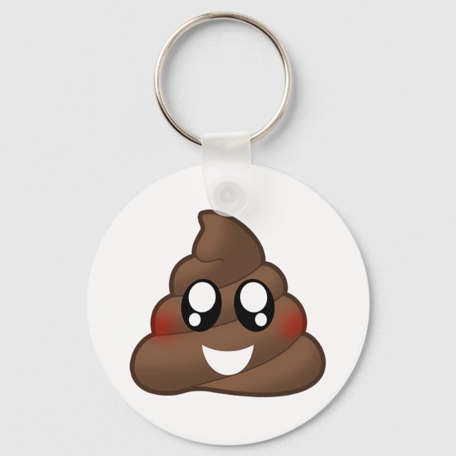 Chaveiro Poop Emoji (Frente)