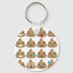 Chaveiro poop emojis