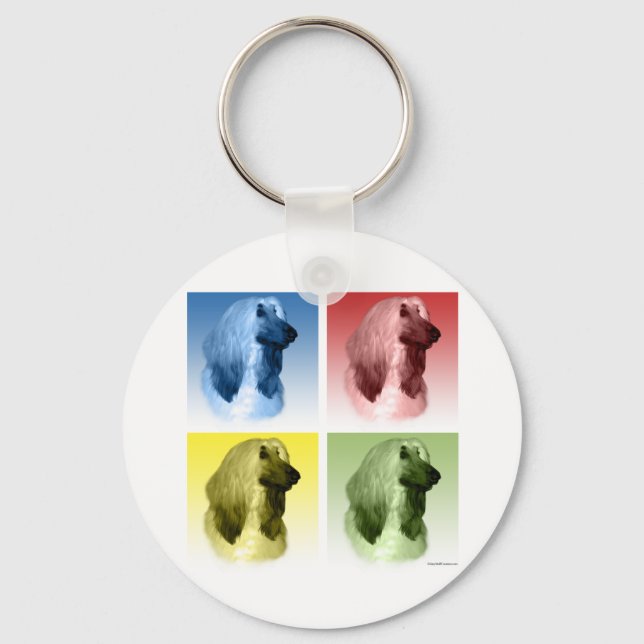 Chaveiro Pop Art Afegão (Frente)