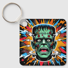Chaveiro "Pop Art Frankenstein Keychain" Aluminum Keychain