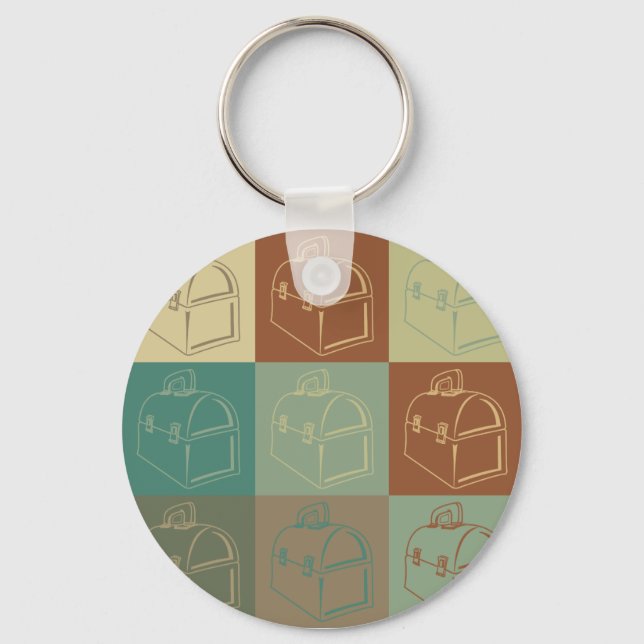 Chaveiro Pop de Arte (Frente)