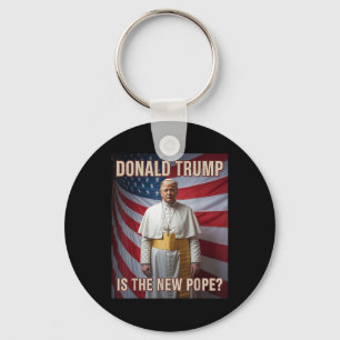 Chaveiro Pope & Engraçado; Presidente Donald Trump, Cató