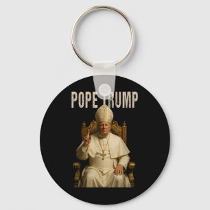 Chaveiro Pope Trump, engraçadinho católico Tee