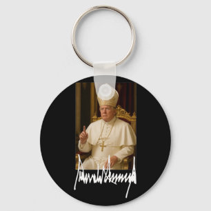 Chaveiro Pope Trump Engraçado Presidente Americano Trump Va